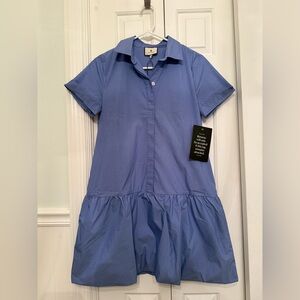 NWT Tuckernuck Sail Blue Martine Bubble Mini Dress